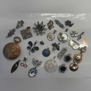 Costume jewelry pendant bundle